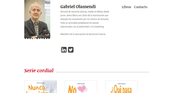 Desktop Screenshot of gabrielolamendi.com